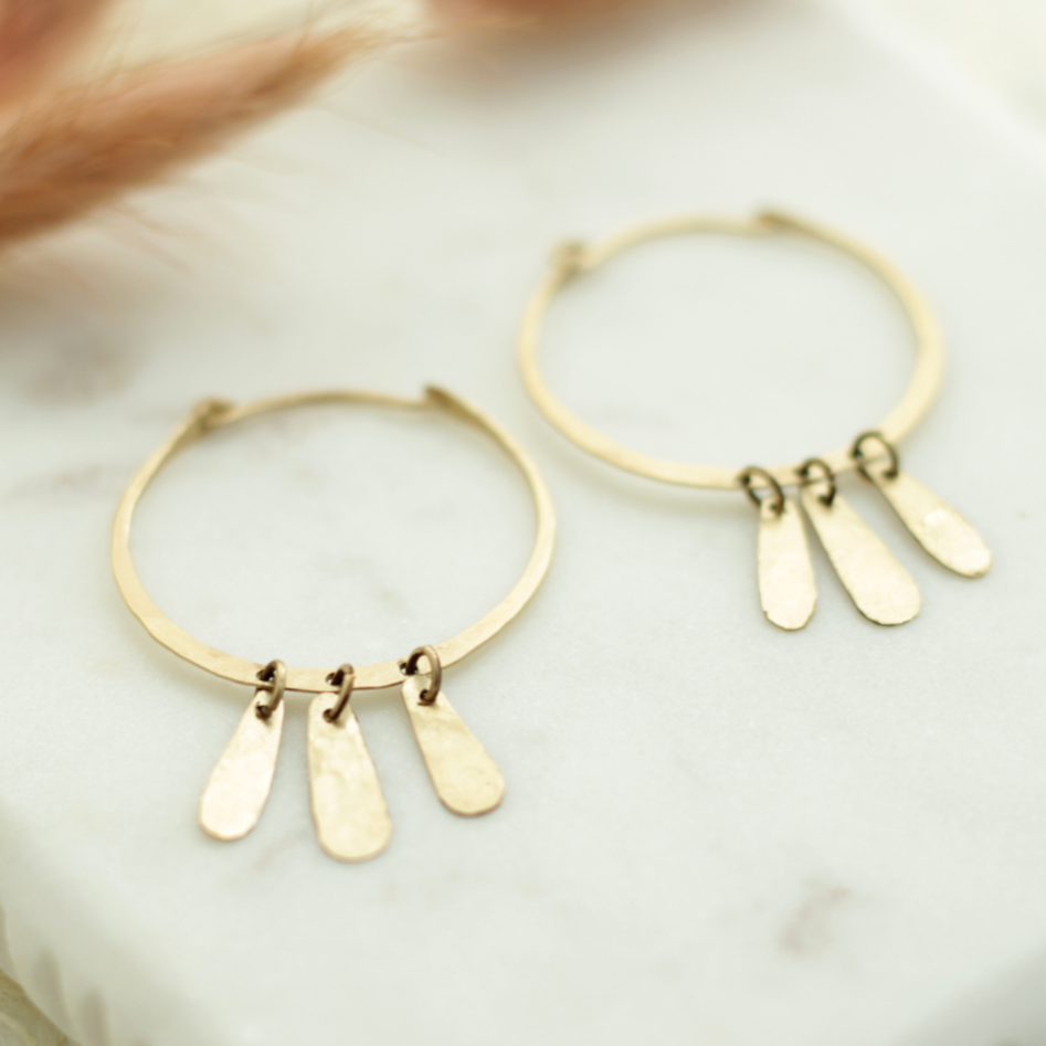 Chime Hoop Earrings