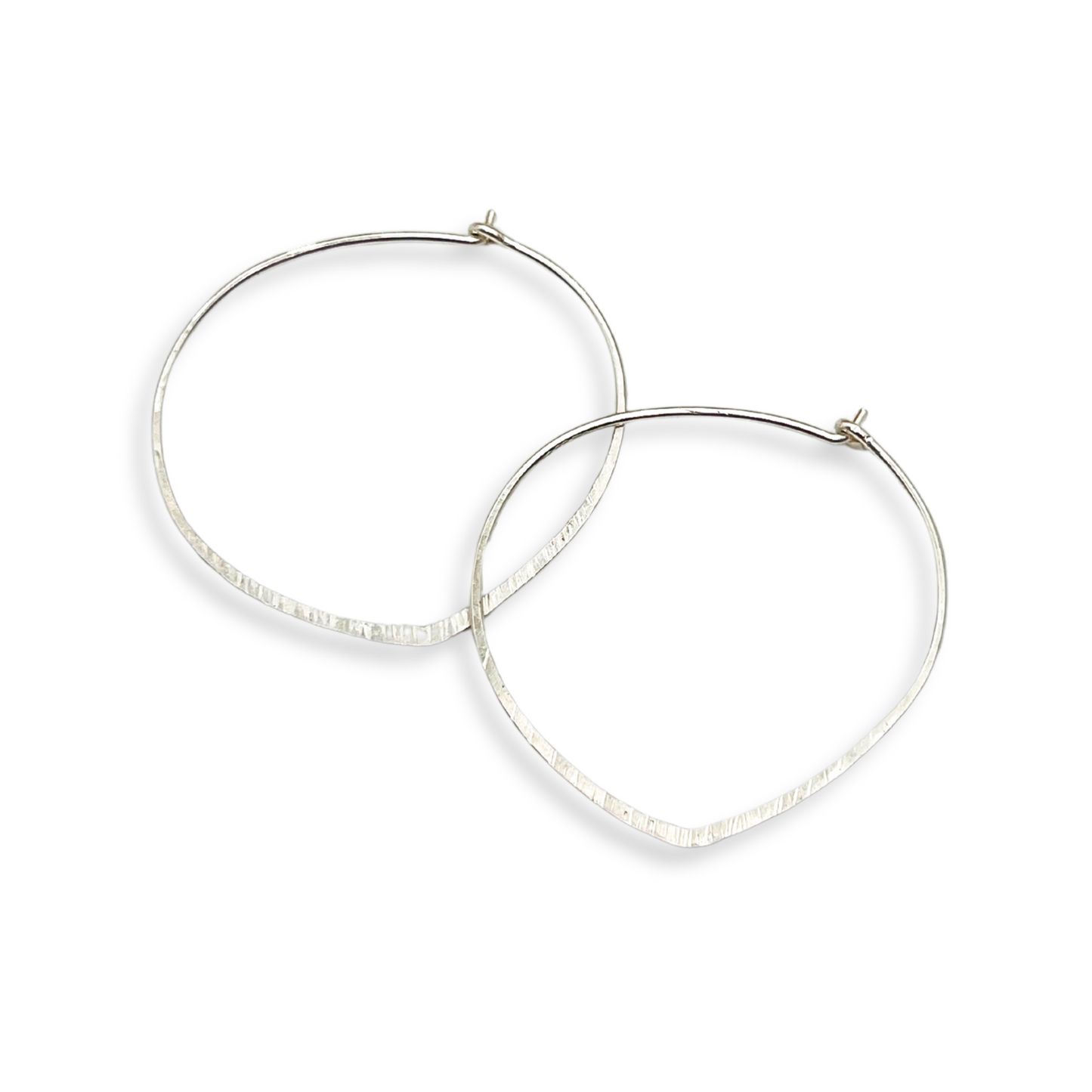 Lotus Infinity Hoop Earrings