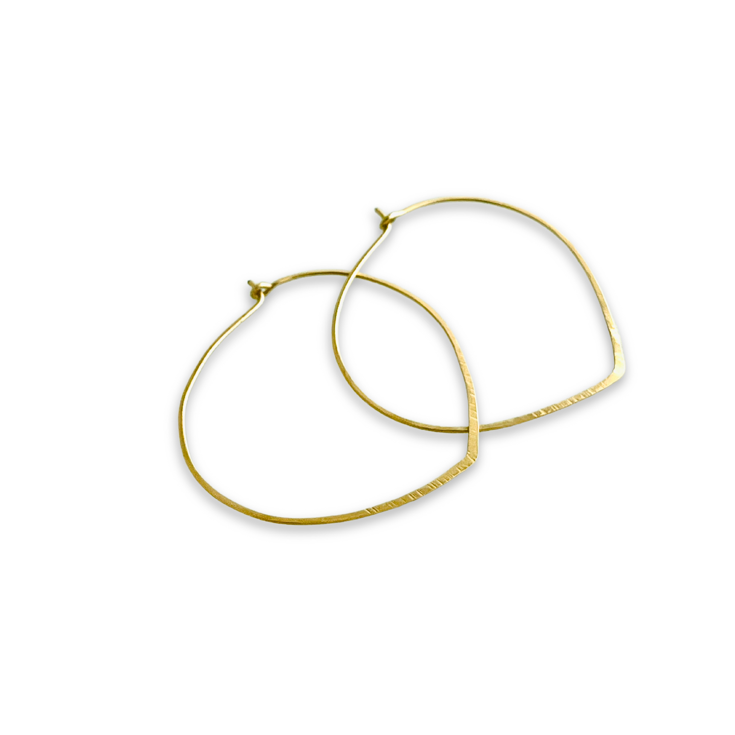 Lotus Infinity Hoop Earrings