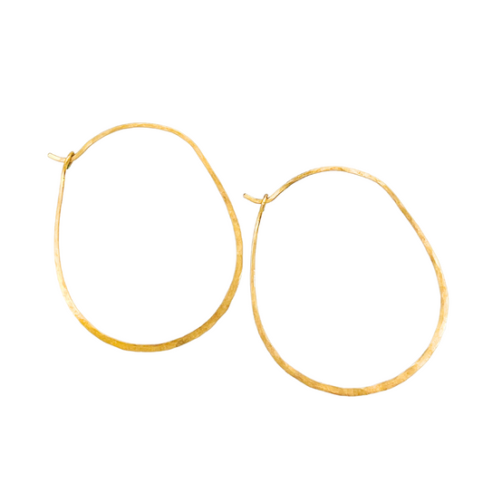 Ovaline Hoop Earring