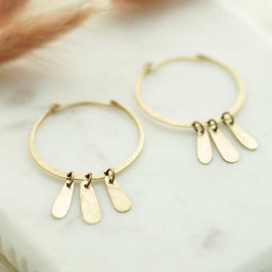 Chime Hoop Earrings